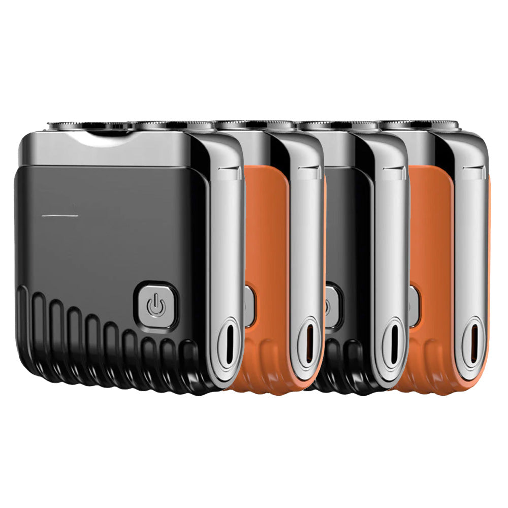 🔥🪒Tragbarer Mini-Elektrorasierer – Wasserdichter Reiserasierer für Herren (USB-C & Taschenformat)