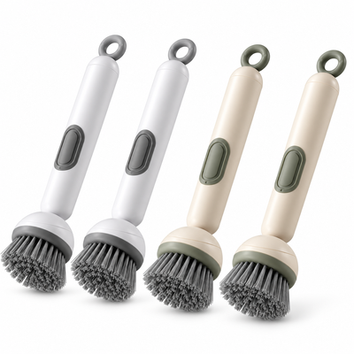 🆙🧽🫧 clakryna® Spülbürste mit integriertem Spülmittelspender