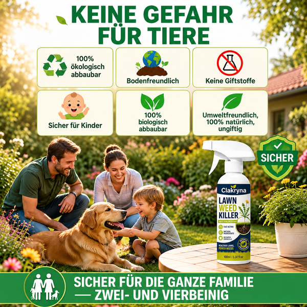 [Unkrautbekämpfung im Garten – mühelos und stressfrei]Clakryna® Unkrautvernichter für den Hausgebrauchke