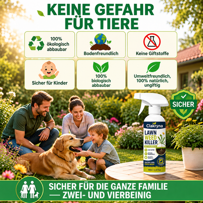 [Unkrautbekämpfung im Garten – mühelos und stressfrei]Clakryna® Unkrautvernichter für den Hausgebrauchke