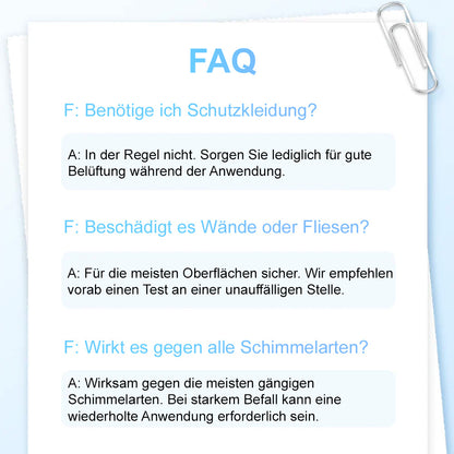 🫧Hochwirksames Schimmelspray🛡️– Verhindert Schimmelbildung. Schützt Ihre Familie🏠
