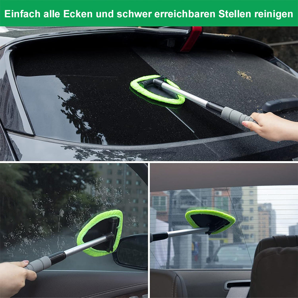 🚗 clakryna® Auto-Scheibenreiniger mit Teleskopgriff – Klare Sicht ohne Verrenkungen