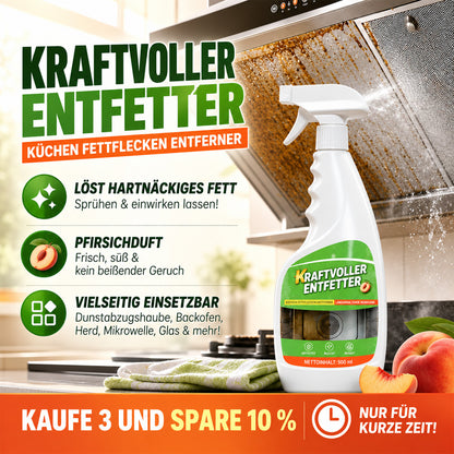 🆙🍳🧽 clakryna® Küchen-Tiefenreiniger – Entfernt hartnäckiges Fett & Eingebranntes ohne stundenlanges Schrubben