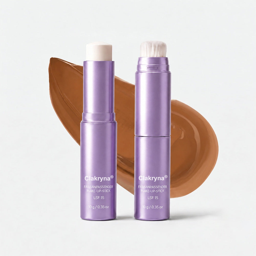 🆙💄clakryna® Farbwechsel-Foundation-Stick – Passt sich deinem Hautton an für einen natürlichen Glow bei reifer Haut