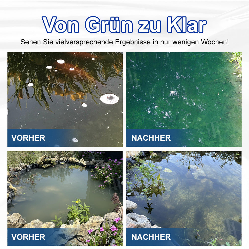 🫧 clakryna® Aqua-Guardian Pro Formula – Für kristallklares Aquariumwasser