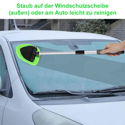 🚗 clakryna® Auto-Scheibenreiniger mit Teleskopgriff – Klare Sicht ohne Verrenkungen