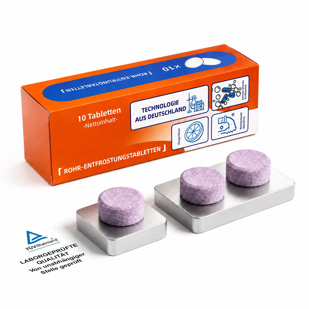 🆙🏠clakryna® Abflussreiniger Tabletten – Löst Haare, Fett & Ablagerungen für freie Rohre