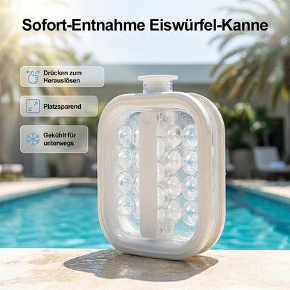 🧊 clakryna® 2-in-1 Eiskugelbereiter – Eis machen & Getränke direkt kühlen