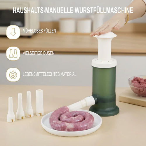 🔥 Hocheffiziente manuelle Wurstfüllmaschine – perfekt für hausgemachte Würste 🌭