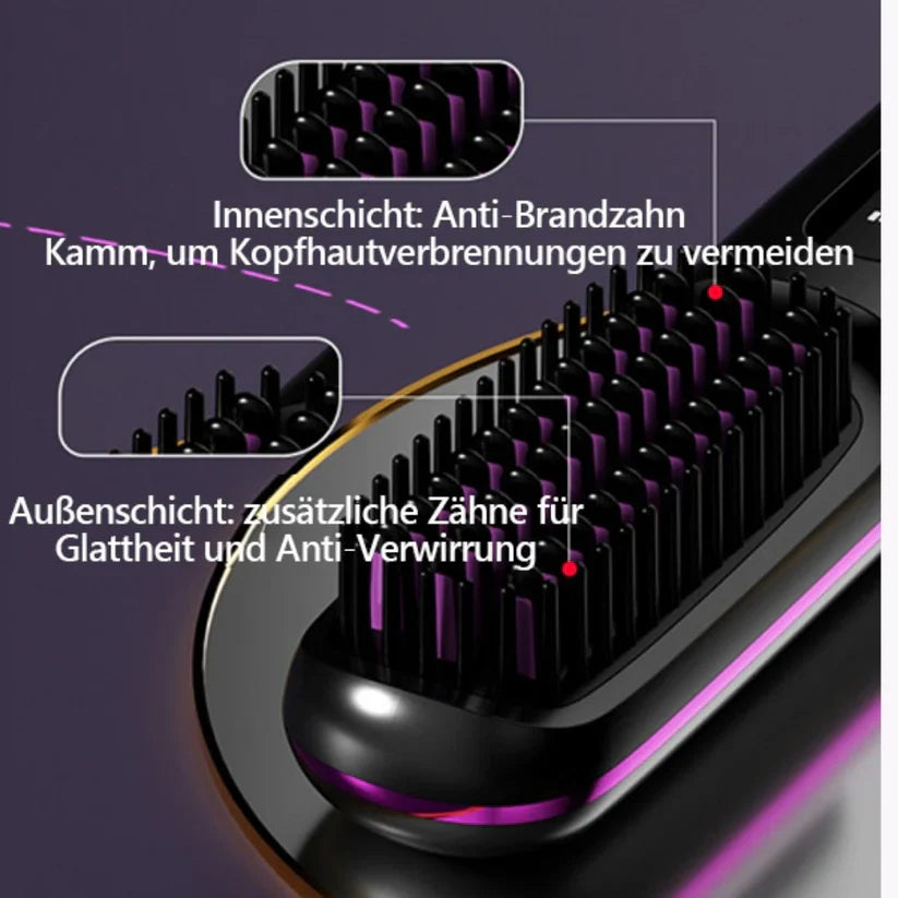 ✔️🪮 Die erste intelligente Stylingbürste für kurzes Haar – präzise, sicher & mühelos
