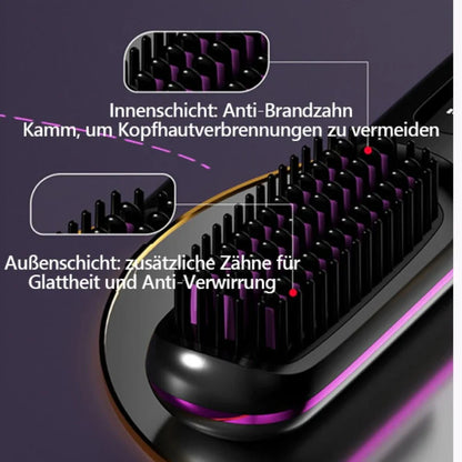 ✔️🪮 Die erste intelligente Stylingbürste für kurzes Haar – präzise, sicher & mühelos