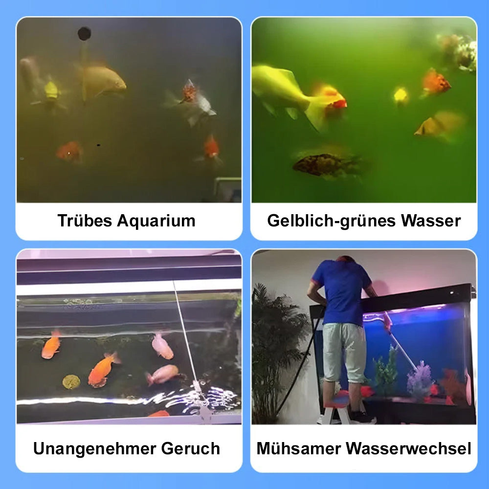 🔥🔥clakryna® Aquarium-Wasserpflege für kristallklares Wasser