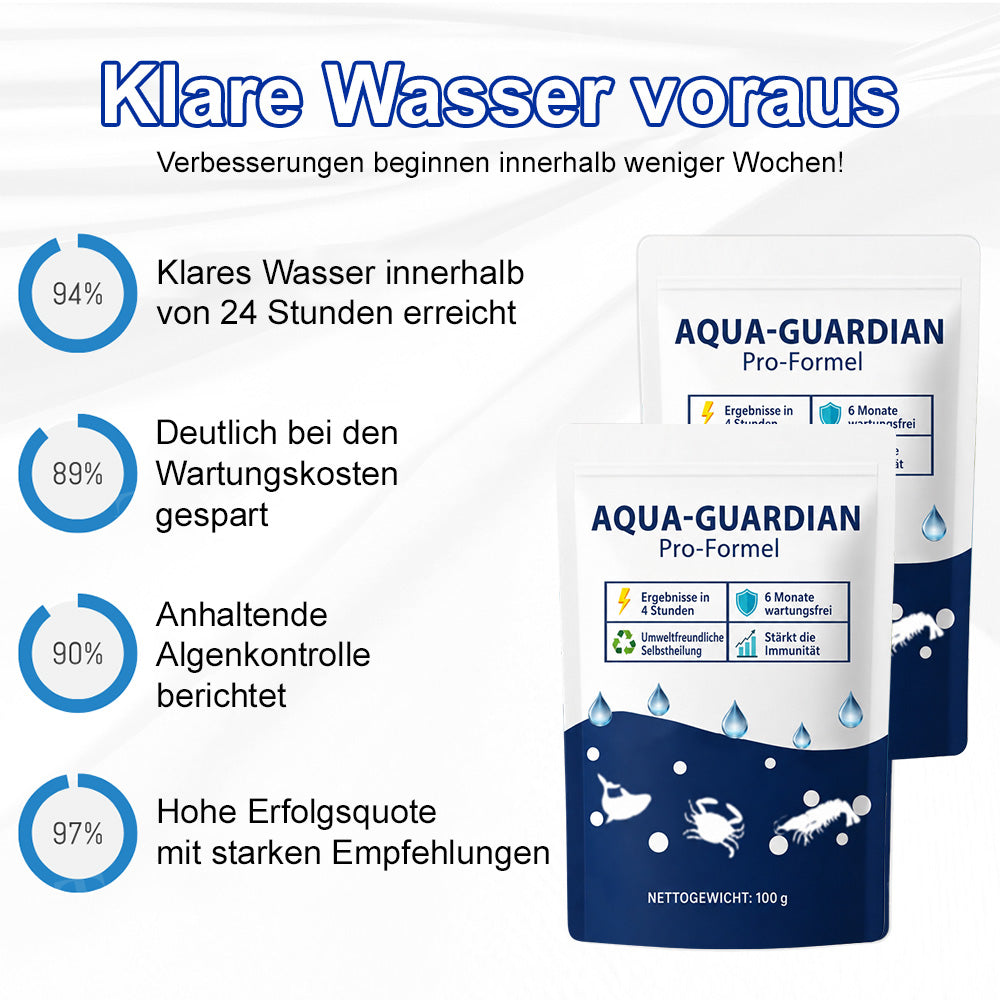 🫧 clakryna® Aqua-Guardian Pro Formula – Für kristallklares Aquariumwasser