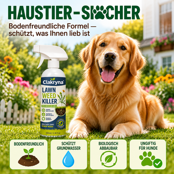 [Unkrautbekämpfung im Garten – mühelos und stressfrei]Clakryna® Unkrautvernichter für den Hausgebrauchke