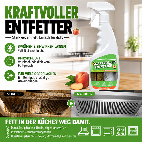 🆙🍳🧽 clakryna® Küchen-Tiefenreiniger – Entfernt hartnäckiges Fett & Eingebranntes ohne stundenlanges Schrubben