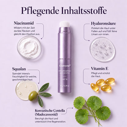 🆙💄clakryna® Farbwechsel-Foundation-Stick – Passt sich deinem Hautton an für einen natürlichen Glow bei reifer Haut