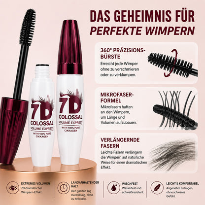 👉🔥 Letzte 24 Stunden: 1 kaufen, 1 GRATIS dazu! — clakryna® 7D Colossal Mascara | Lifting, Volumen & wischfester Wow-Effekt