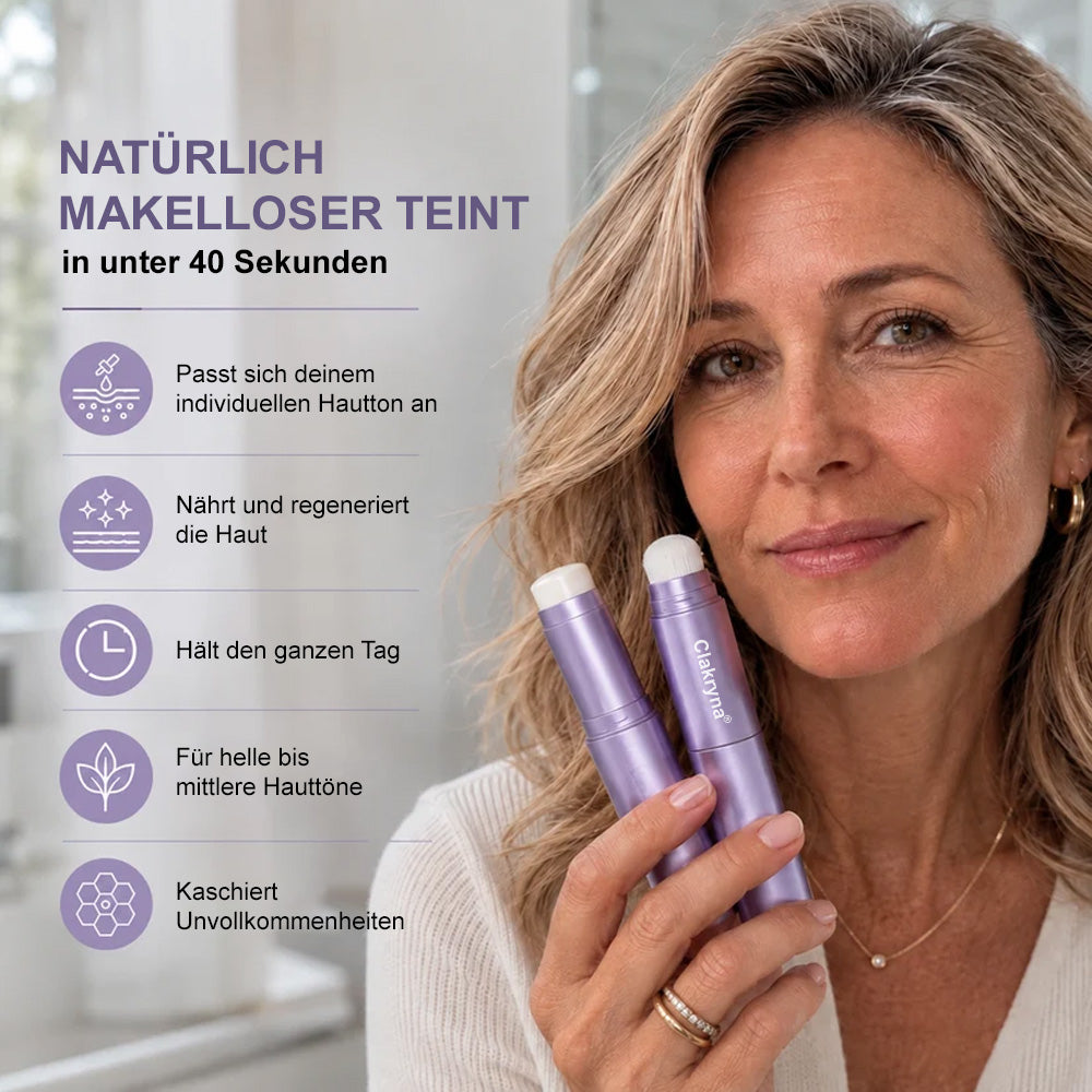 🌷 Farbwechsel-Foundation-Stick – Frischer Glow für reife Haut