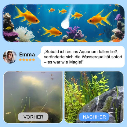 🔥🔥clakryna® Aquarium-Wasserpflege für kristallklares Wasser