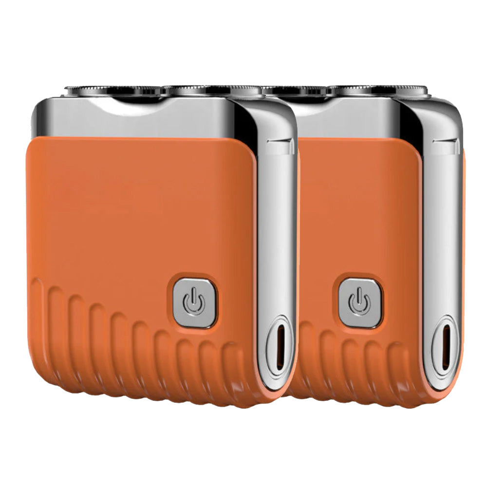 🔥🪒Tragbarer Mini-Elektrorasierer – Wasserdichter Reiserasierer für Herren (USB-C & Taschenformat)