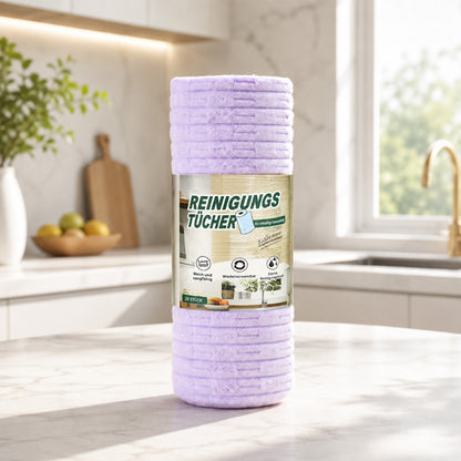 ♻️clakryna® Reißbares Mikrofasertuch – Schnelle Reinigung ohne schmutzige Lappen