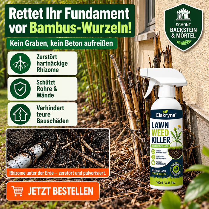 [Unkrautbekämpfung im Garten – mühelos und stressfrei]Clakryna® Unkrautvernichter für den Hausgebrauchke