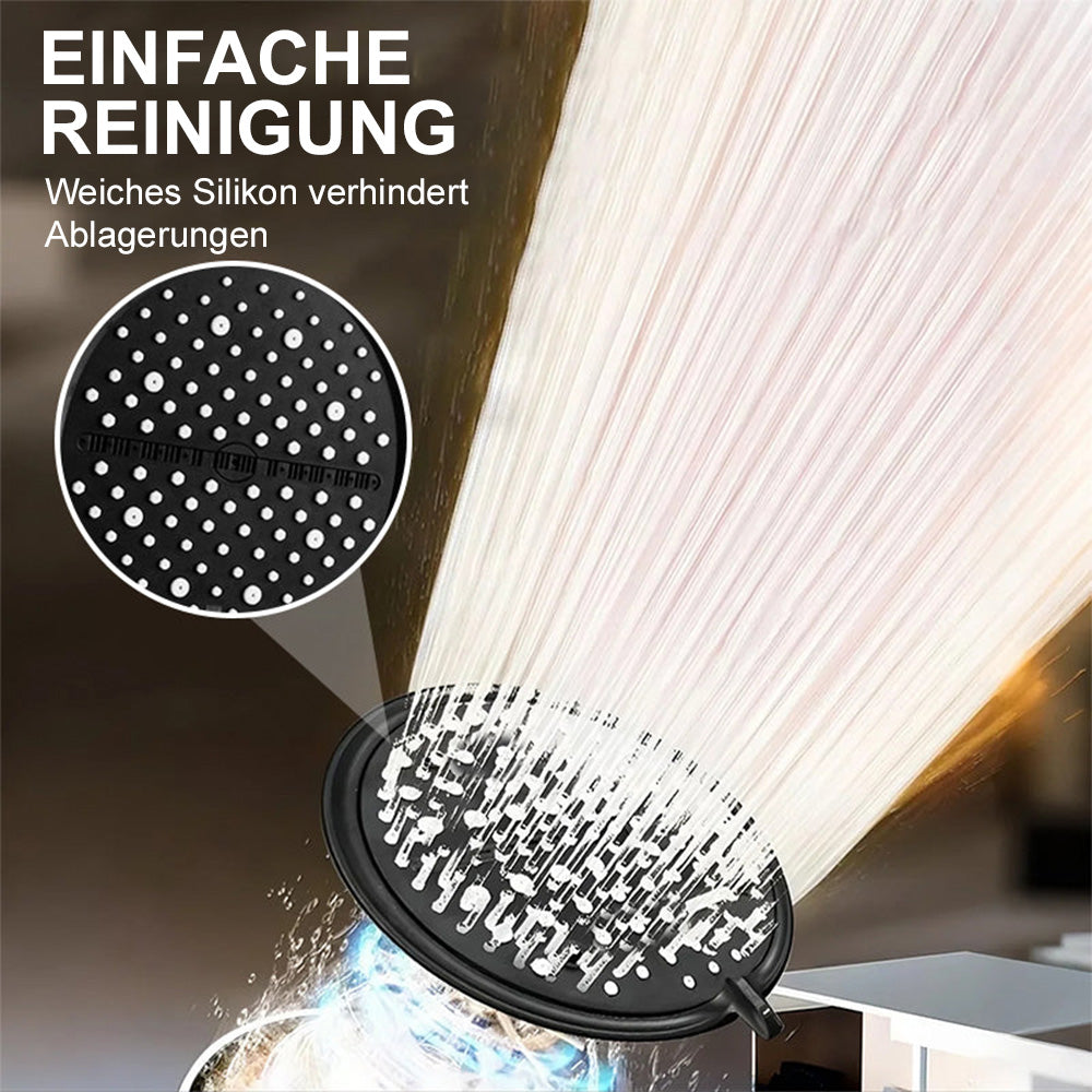 💧🚿clakryna® Hochdruck-Regenduschkopf – 7 Strahlarten für dein Duscherlebnis