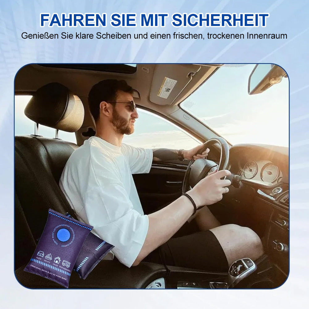 🚗💧 Nie wieder beschlagene Scheiben! Wiederverwendbarer Auto-Entfeuchter mit Farbindikator