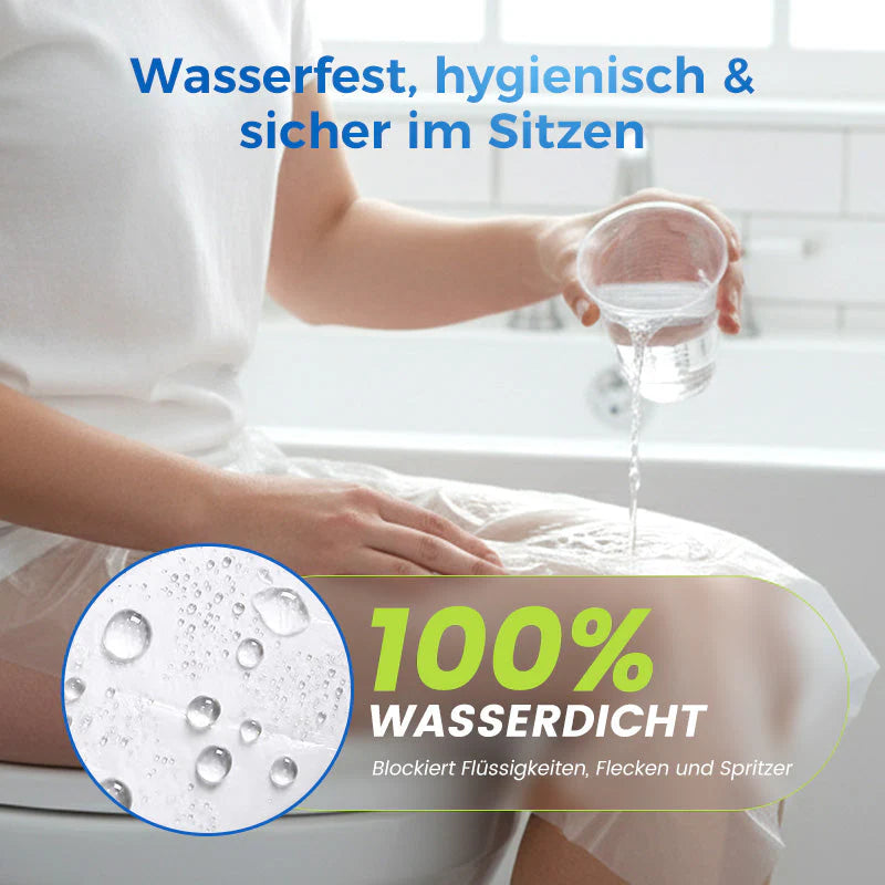 🔥50% Rabatt👍Für die Gesundheit sorgen✅Biologisch abbaubarer Einweg-Toilettensitzbezug aus Kunststoff