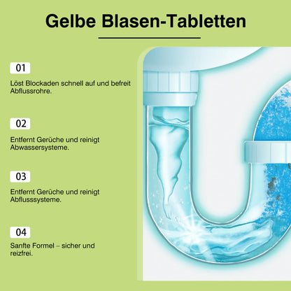 LemonBlast Aktivschaum-Rohrreiniger & Geruchsentferner – Zitronenduft