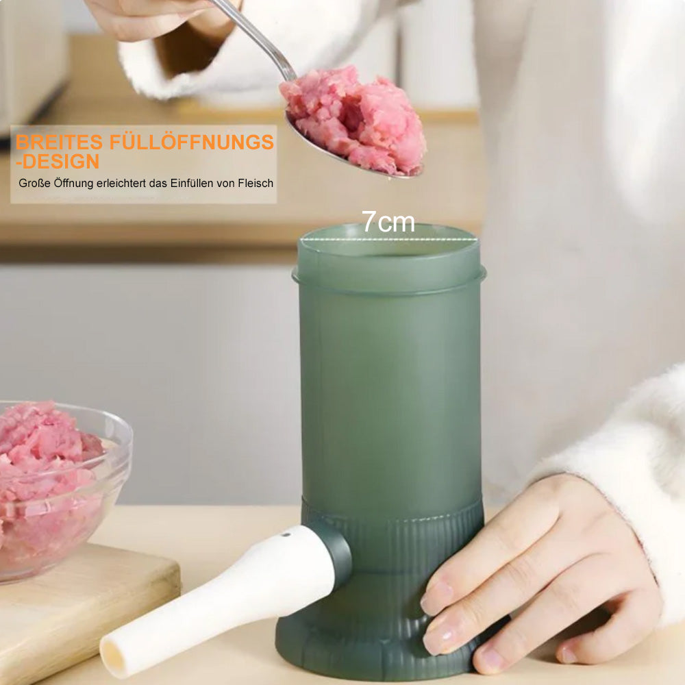 🔥 Hocheffiziente manuelle Wurstfüllmaschine – perfekt für hausgemachte Würste 🌭