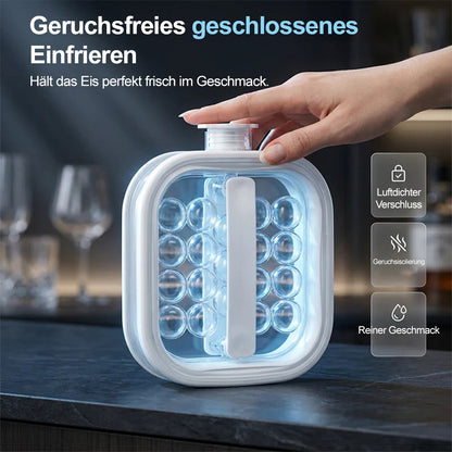 🧊 clakryna® 2-in-1 Eiskugelbereiter – Eis machen & Getränke direkt kühlen
