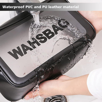 XXL Premium Kulturbeutel – Wasserdichte Waschtasche mit Nass- & Trockenfach (Ideal für Reisen, Sport & Gym)