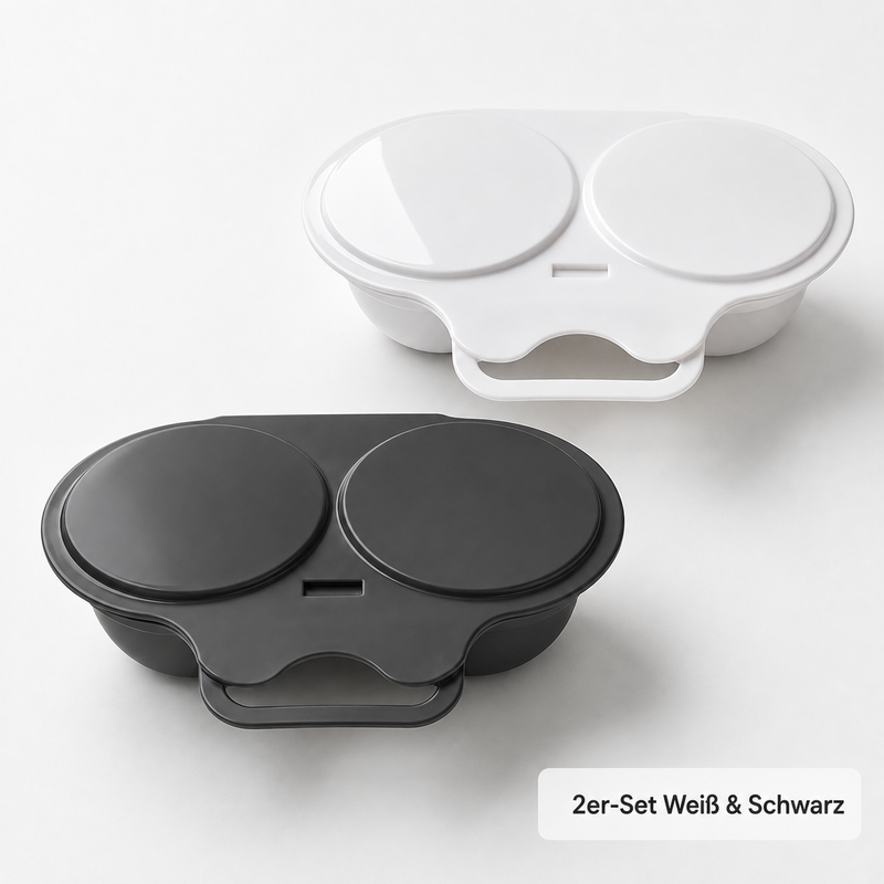 2er-Set Weiß & Schwarz