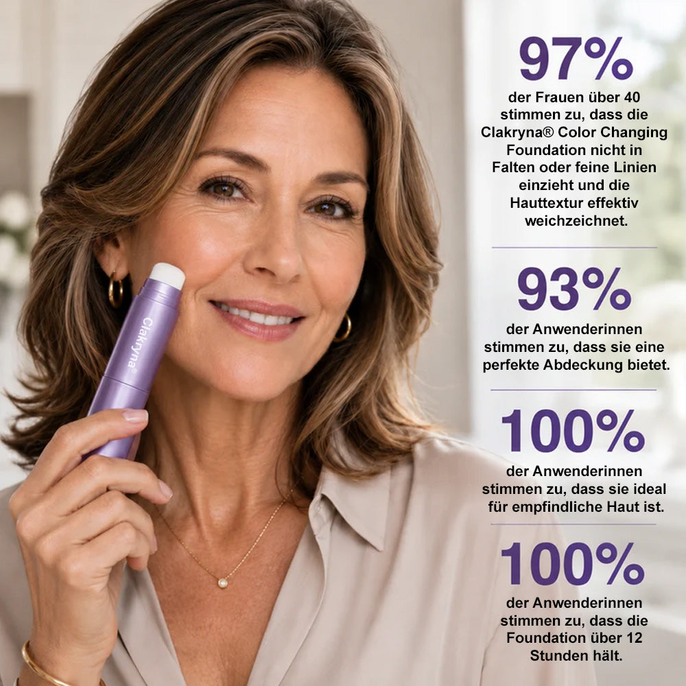🌷 Farbwechsel-Foundation-Stick – Frischer Glow für reife Haut