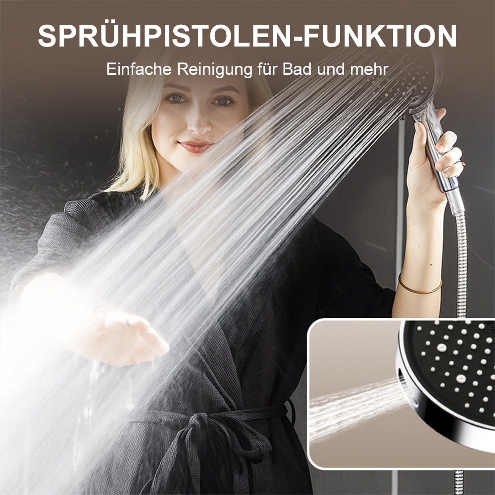 💧🚿clakryna® Hochdruck-Regenduschkopf – 7 Strahlarten für dein Duscherlebnis