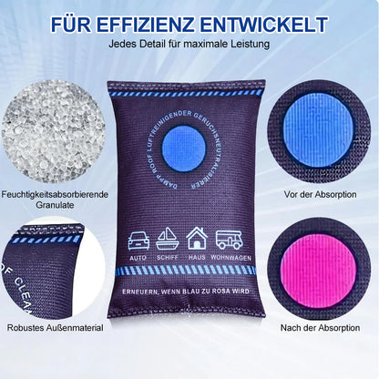 🚗💧 Nie wieder beschlagene Scheiben! Wiederverwendbarer Auto-Entfeuchter mit Farbindikator