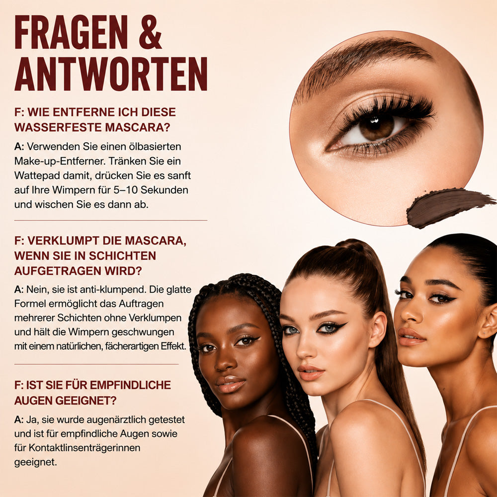 👉🔥 Letzte 24 Stunden: 1 kaufen, 1 GRATIS dazu! — clakryna® 7D Colossal Mascara | Lifting, Volumen & wischfester Wow-Effekt