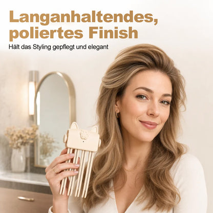 💇 Kabelloser beheizter Volumen-Ansatzclip – tragbares Styling-Tool für feines & glattes Haar