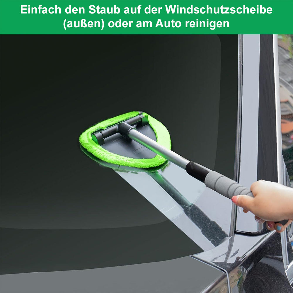 🚗 clakryna® Auto-Scheibenreiniger mit Teleskopgriff – Klare Sicht ohne Verrenkungen