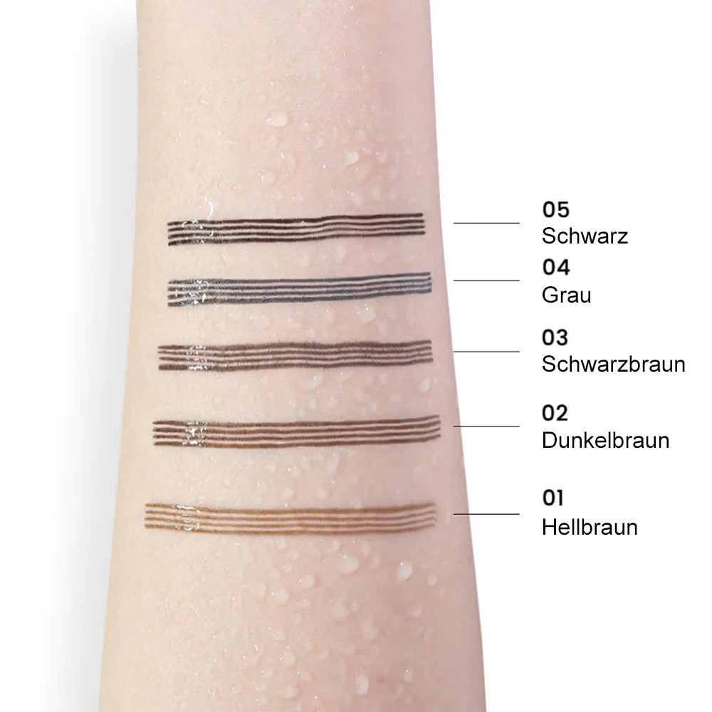 🫧4-Zinken Microblading-Stift für Brauen & Bärte – Wasserfest, wischfest & natürlicher Look