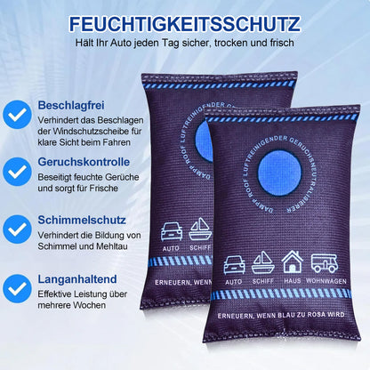 🚗💧 Nie wieder beschlagene Scheiben! Wiederverwendbarer Auto-Entfeuchter mit Farbindikator
