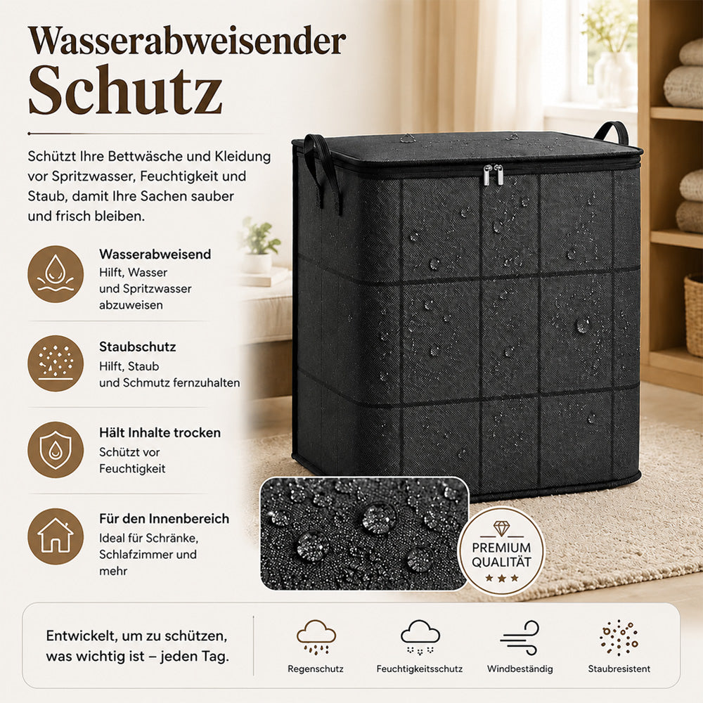 XXL 175L Aufbewahrungstasche – Mehr Platz für Kleidung, Decken & Bettwäsche