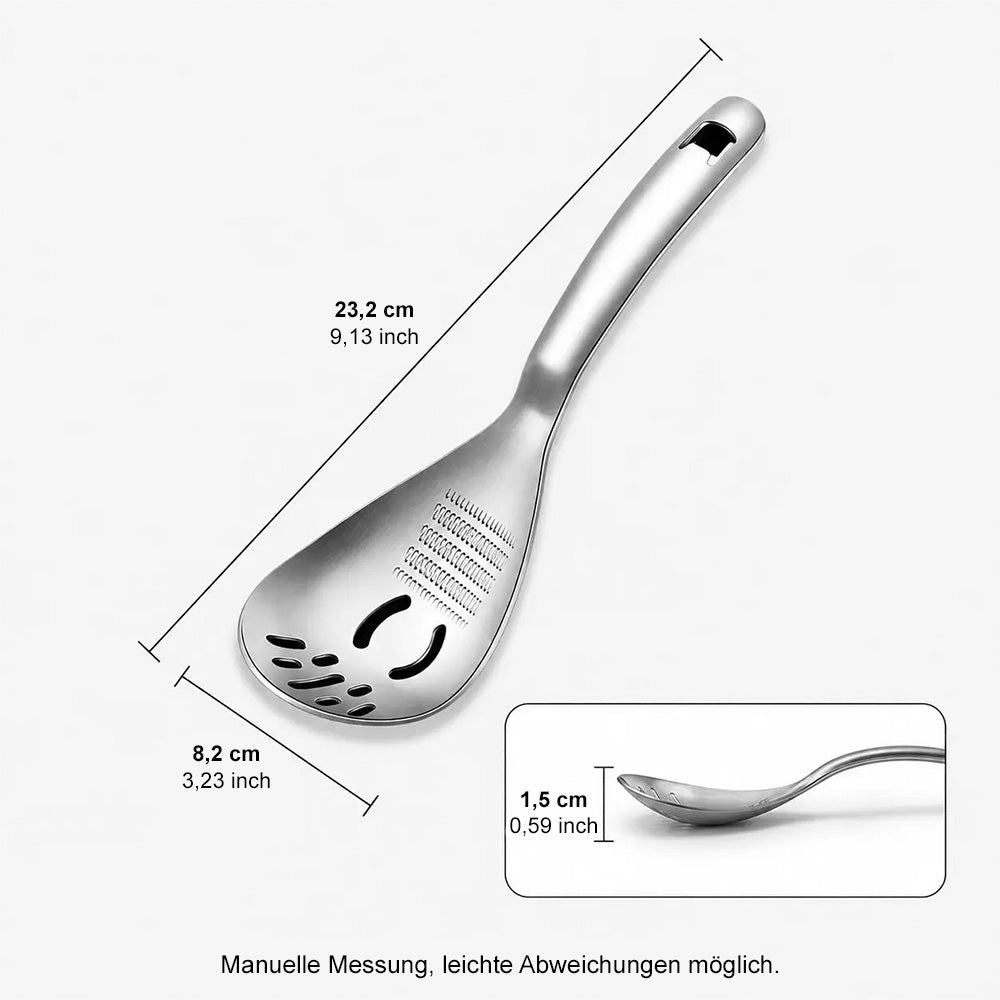 🥄 clakryna® Multifunktions-Küchenhelfer Ein Löffel ersetzt mehrere Küchenwerkzeuge