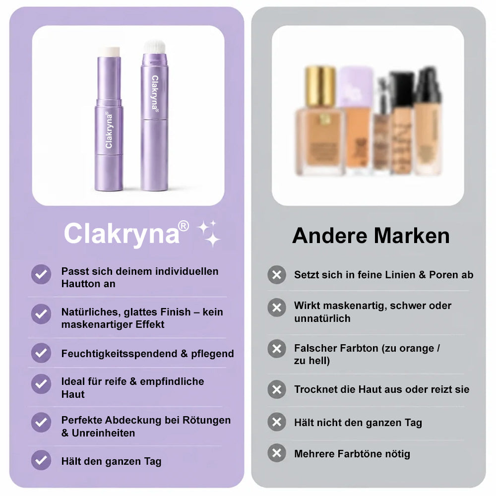 🌷 Farbwechsel-Foundation-Stick – Frischer Glow für reife Haut