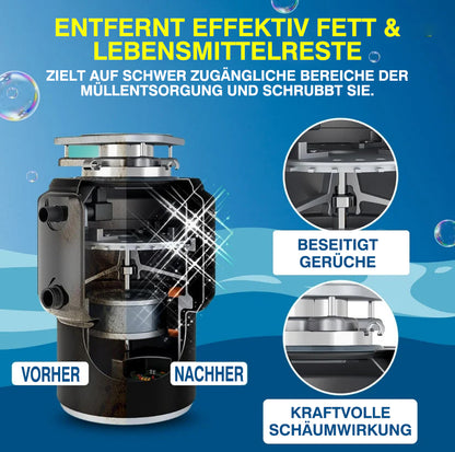 LemonBlast Aktivschaum-Rohrreiniger & Geruchsentferner – Zitronenduft