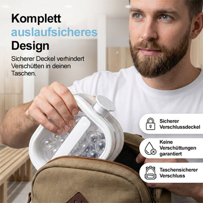🧊 clakryna® 2-in-1 Eiskugelbereiter – Eis machen & Getränke direkt kühlen