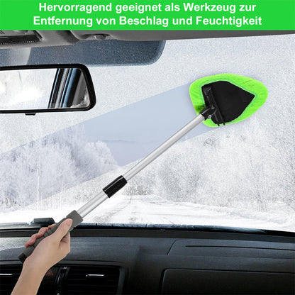 🚗 clakryna® Auto-Scheibenreiniger mit Teleskopgriff – Klare Sicht ohne Verrenkungen