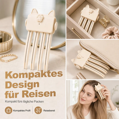 💇 Kabelloser beheizter Volumen-Ansatzclip – tragbares Styling-Tool für feines & glattes Haar