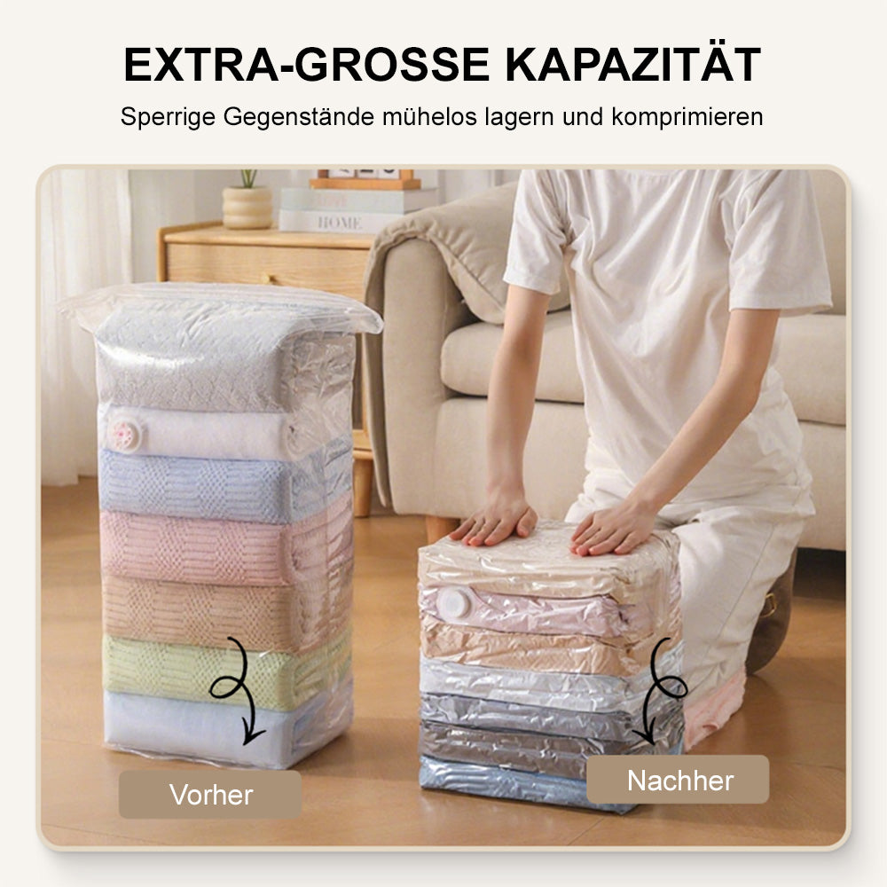 👕Mehr Platz zu Hause mit clakryna® Vakuum-Aufbewahrungsbeuteln